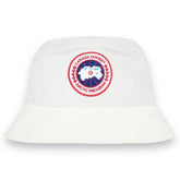 CANADA GOOSE HAVEN BUCKET HAT WHITE