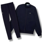 LACOSTE ZIP UP TRACK TOP TRACKSUIT NAVY BLUE