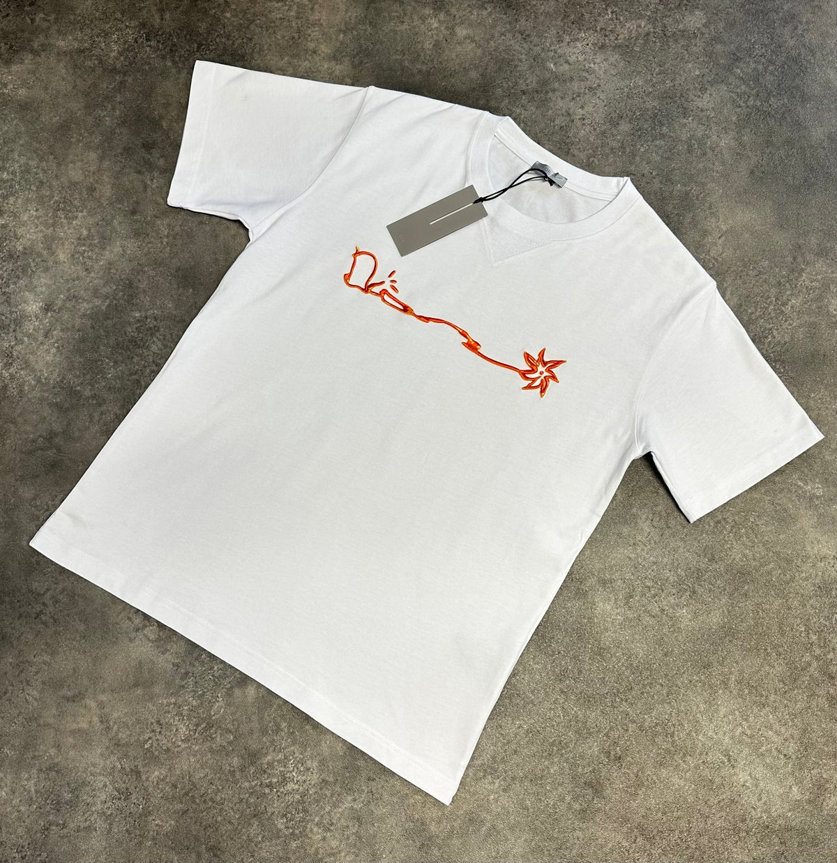 DIOR SIGNATURE SPARK T-SHIRT WHITE