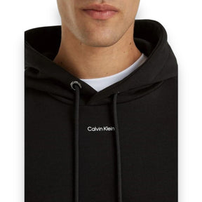 CALVIN KLEIN SMALL LOGO OTTH HOODIE BLACK