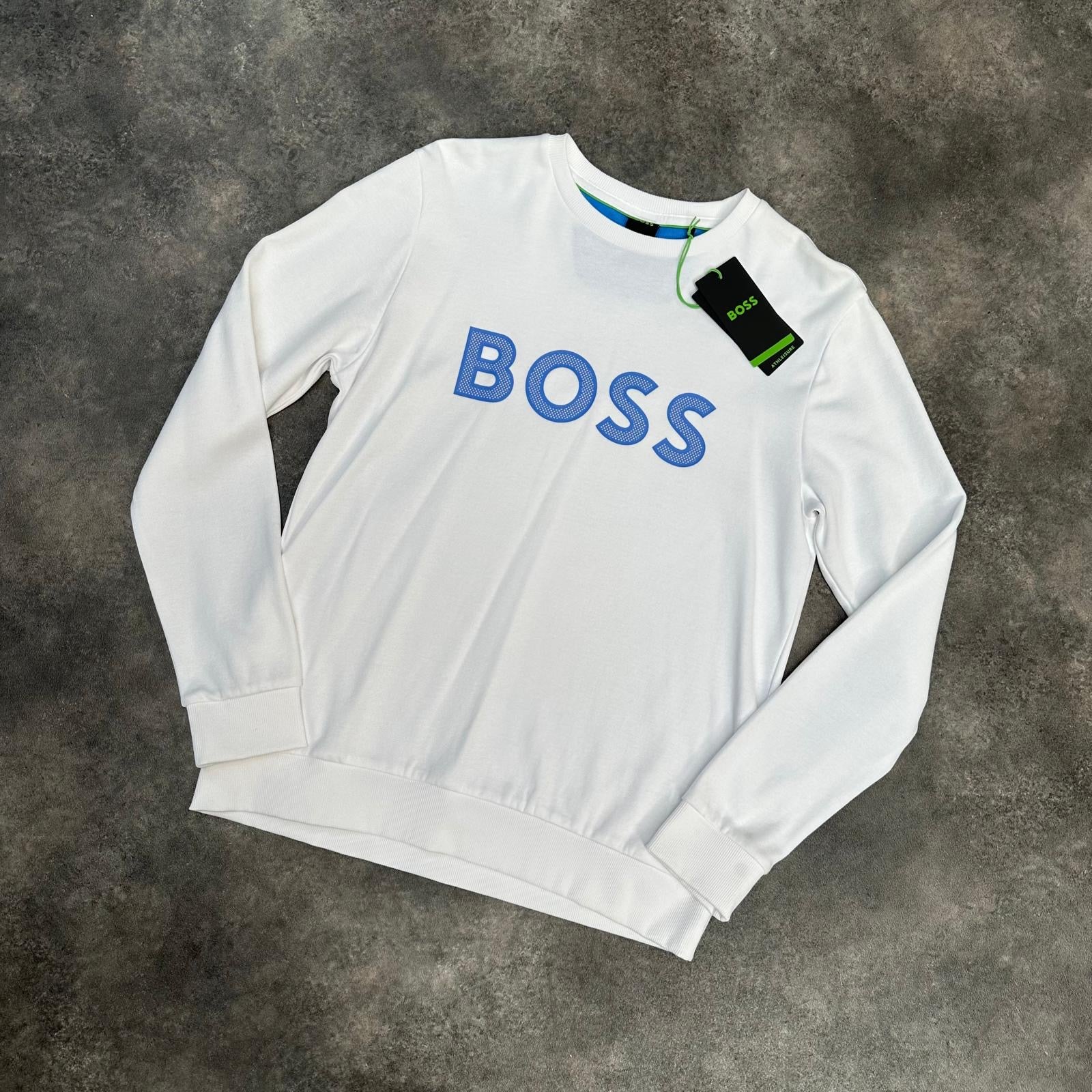 HUGO BOSS SWEATSHIRT WHITE * SALE *