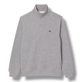 LACOSTE 1/4 ZIP SWEATSHIRT GREY