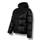 BELSTAFF RESOLVE HOODED PUFFER JACKET BLACK