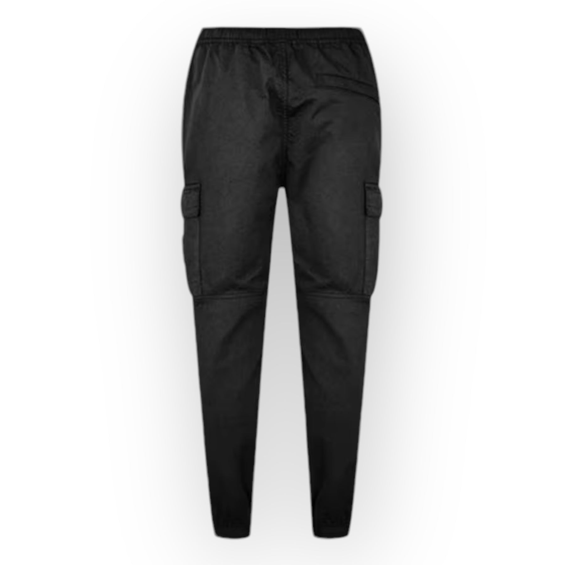 STONE ISLAND RASO CARGO TROUSERS PIOMBO GREY