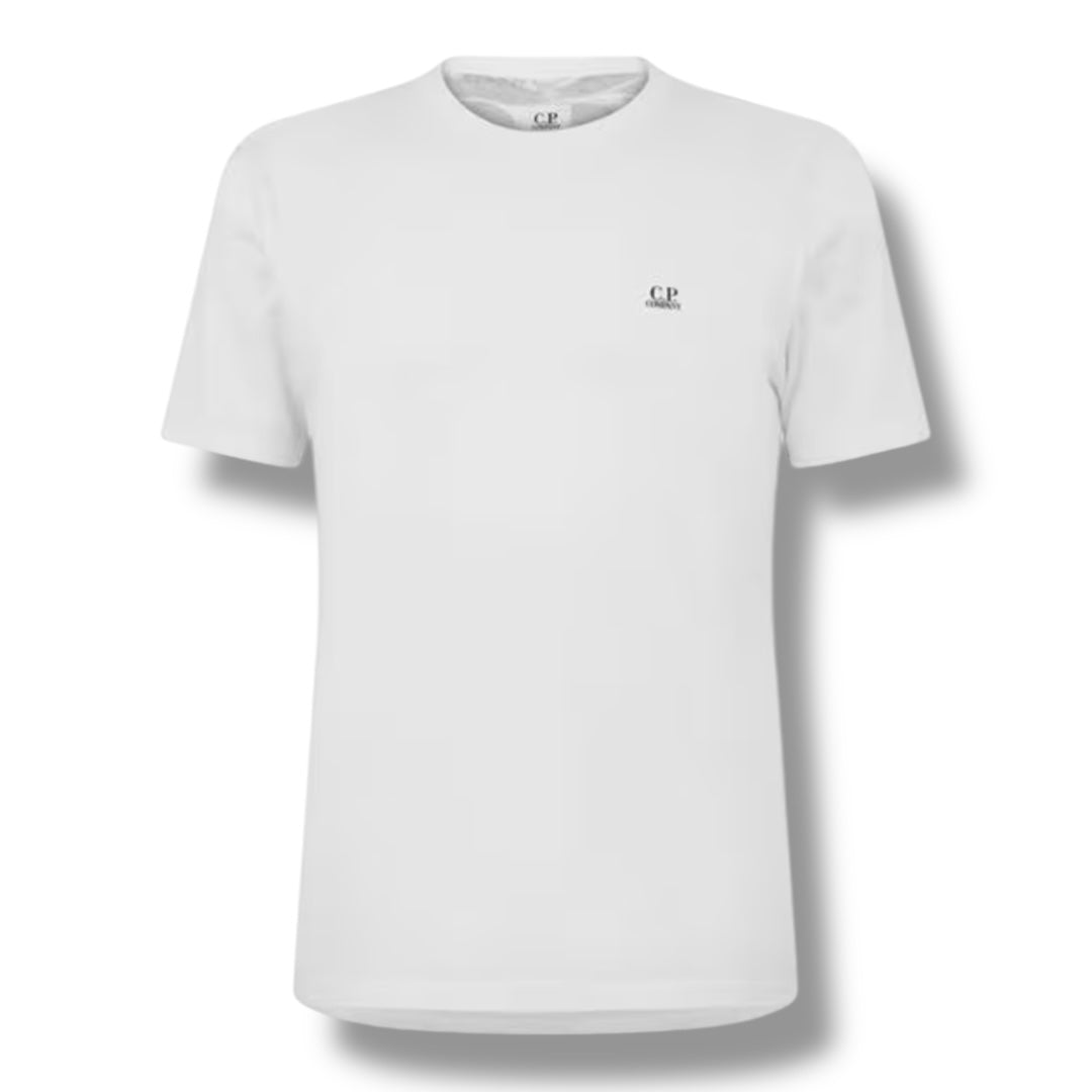 CP COMPANY GOGGLE HOOD T-SHIRT WHITE