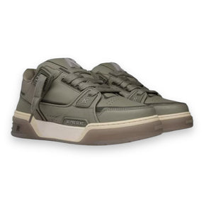 REPRESENT STUDIO SNEAKER TRAINERS OLIVE GREEN