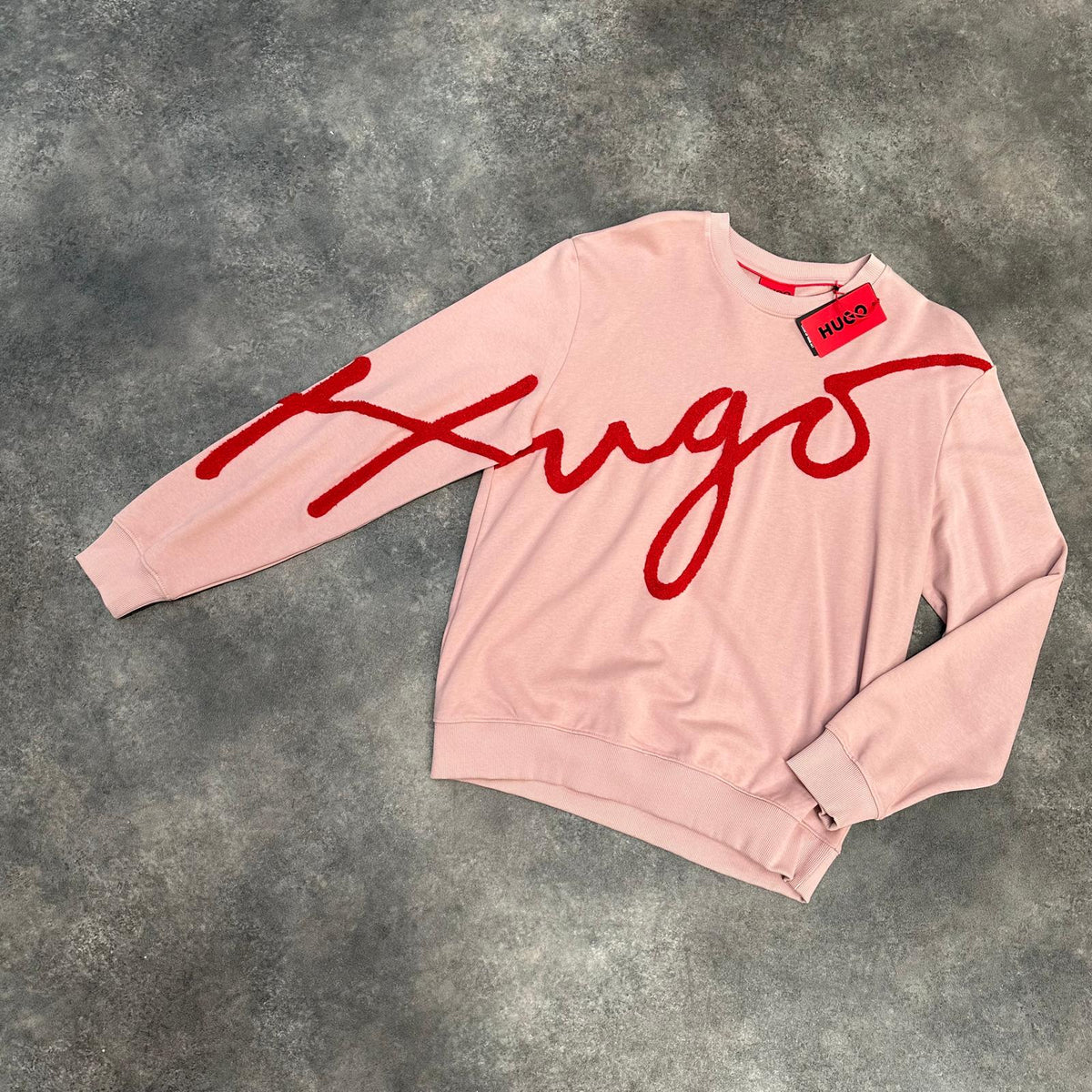 HUGO BOSS SWEATSHIRT PINK * SALE *