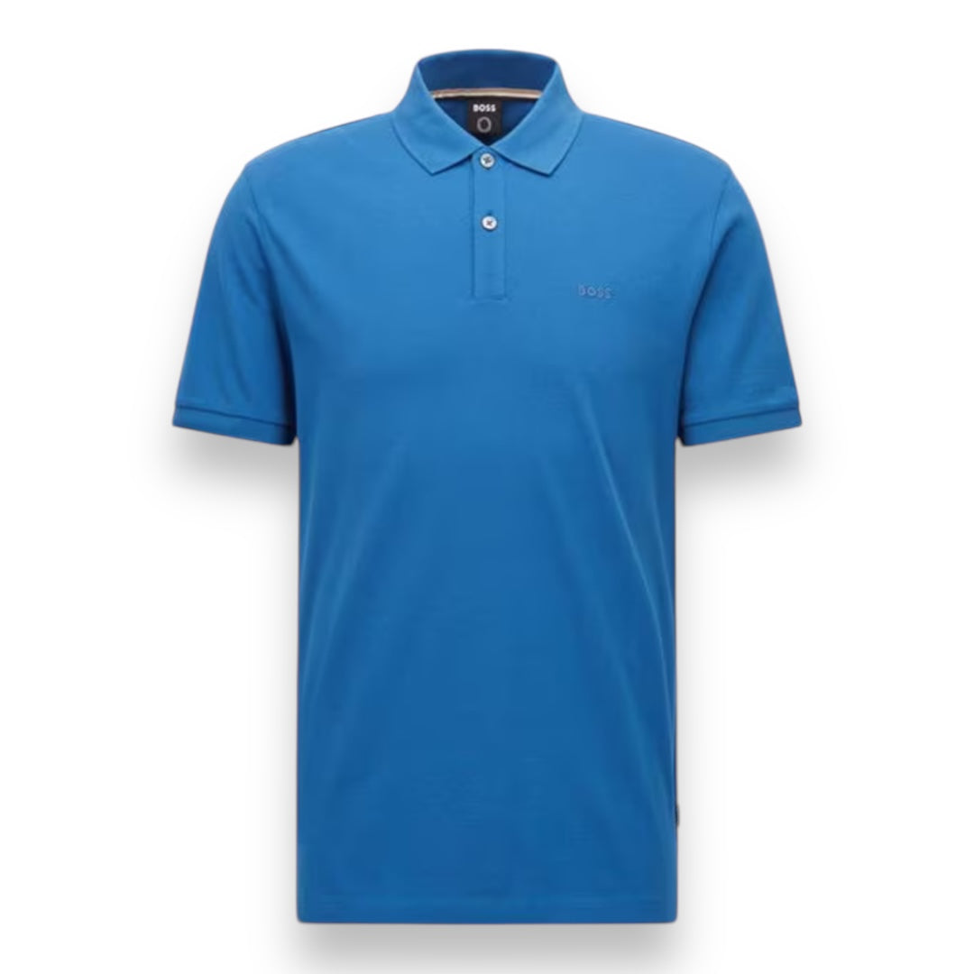 HUGO BOSS PAL POLO SHIRT LIGHT MED BLUE