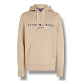 TOMMY HILFIGER MIDDLE LOGO OTTH HOODED SWEATSHIRT BEIGE