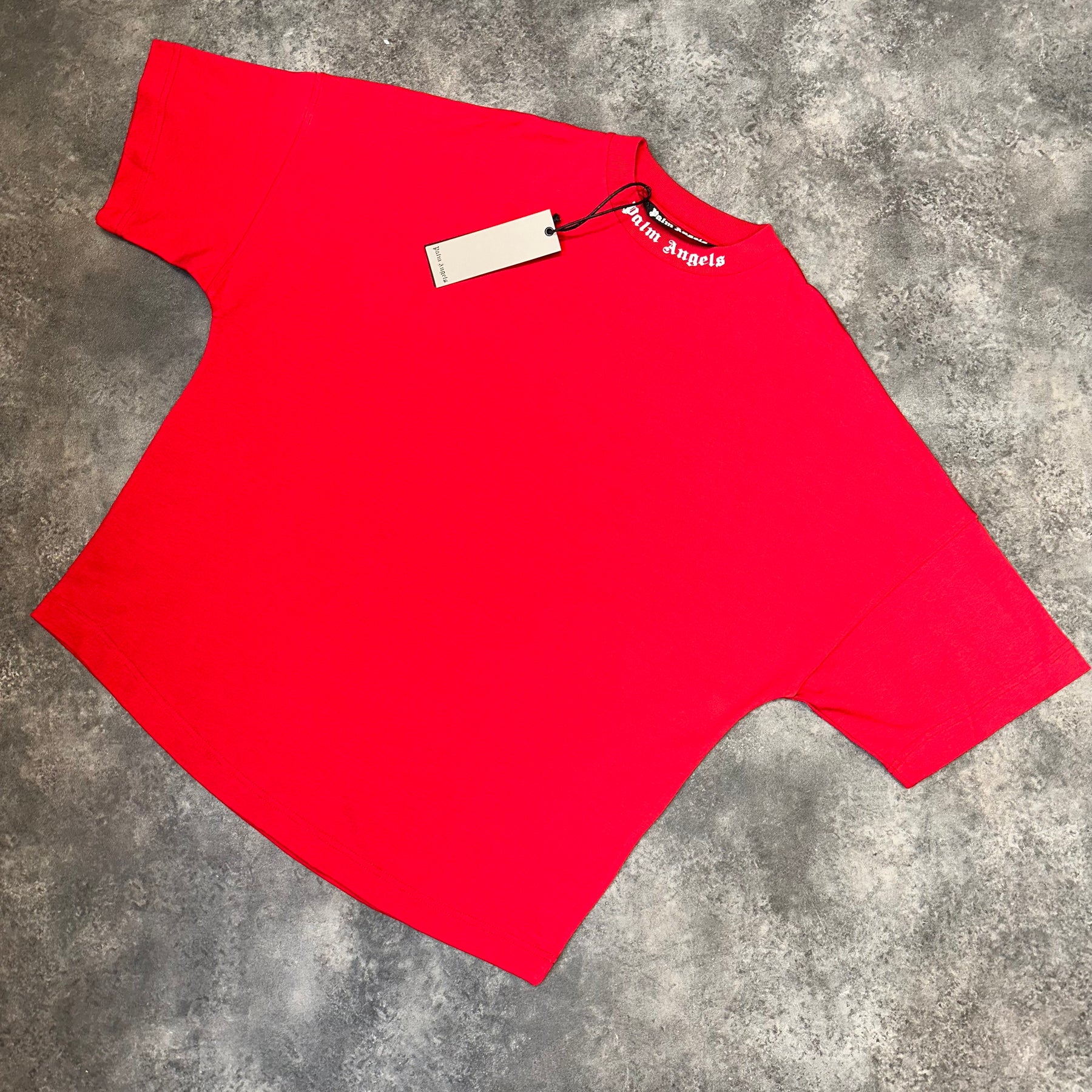 Palm Angels: Red Oversized T-Shirt