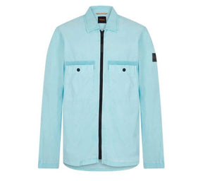 HUGO BOSS OVERSHIRT OCEAN BLUE