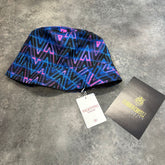 VALENTINO NEON V REVERSIBLE BUCKET HAT BLACK