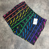 VALENTINO VLTN ALL OVER MULTI LOGO SWIM SHORTS