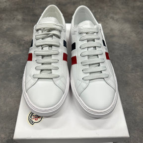 MONCLER LOW TENNIS TRAINER WHITE