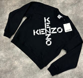 KENZO X LOGO SWEATSHIRT BLACK