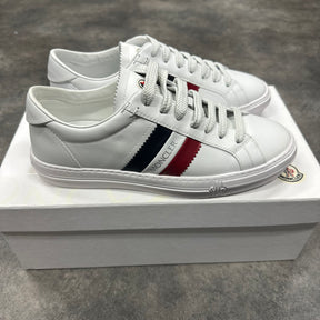 MONCLER LOW TENNIS TRAINER WHITE