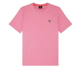 PAUL SMITH EMBROIDERED ZEBRA T-SHIRT PINK