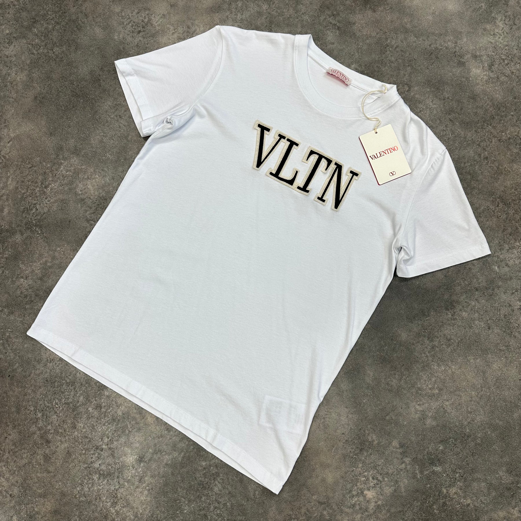 VALENTINO VLTN 3D LOGO T-SHIRT WHITE