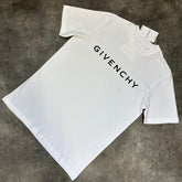 GIVENCHY LOGO T-SHIRT WHITE