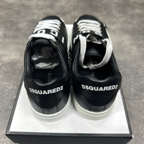 DSQUARED2 ICON STRAP TRAINERS BLACK (DISPLAY PAIR SEE DESCRIPTION)