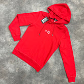 DSQUARED2 SMALL ICON LOGO HOODIE OTTH RED