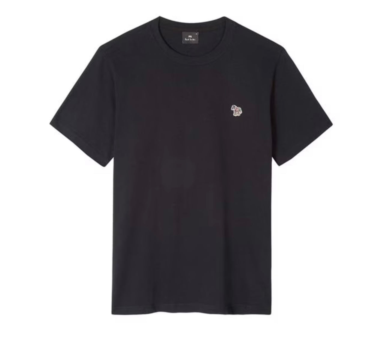 PAUL SMITH EMBROIDERED ZEBRA T-SHIRT NAVY BLUE
