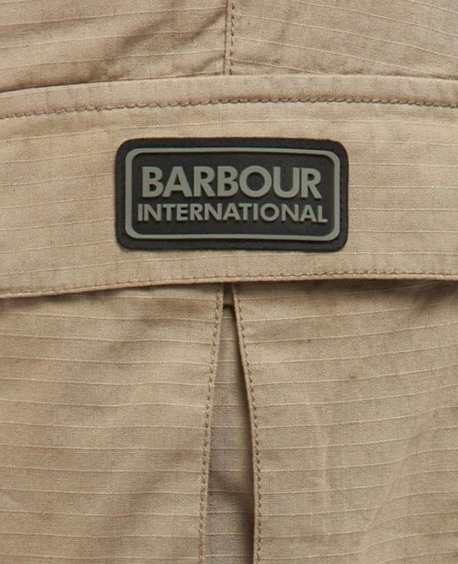 BARBOUR INTERNATIONAL CARGO TROUSERS BEIGE