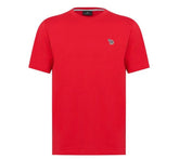 PAUL SMITH EMBROIDERED ZEBRA T-SHIRT RED