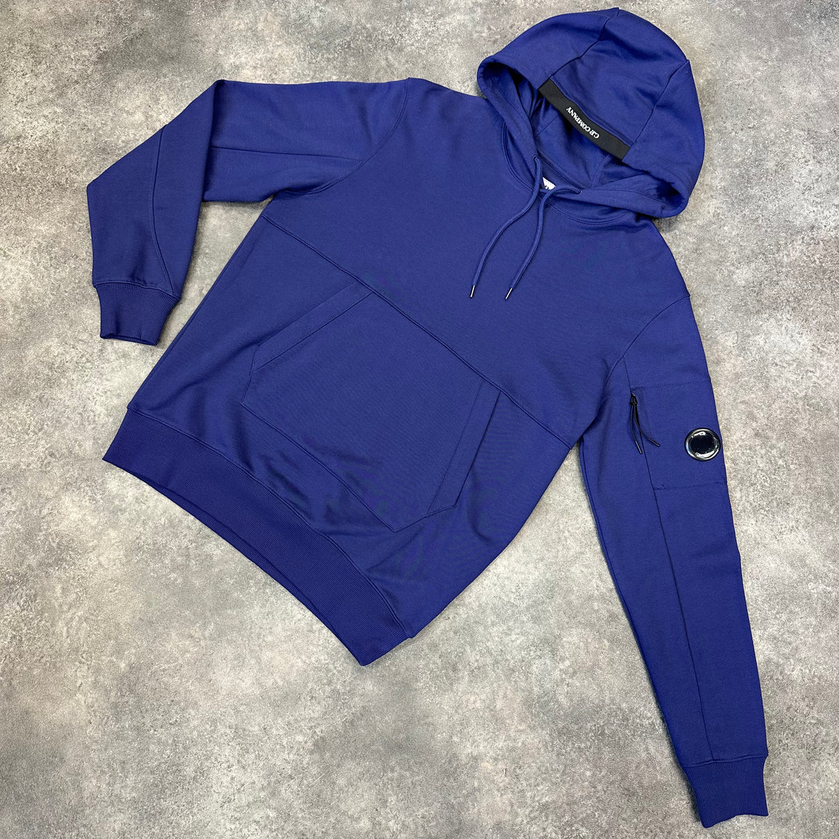 CP COMPANY LENS OTTH HOODIE INK BLUE