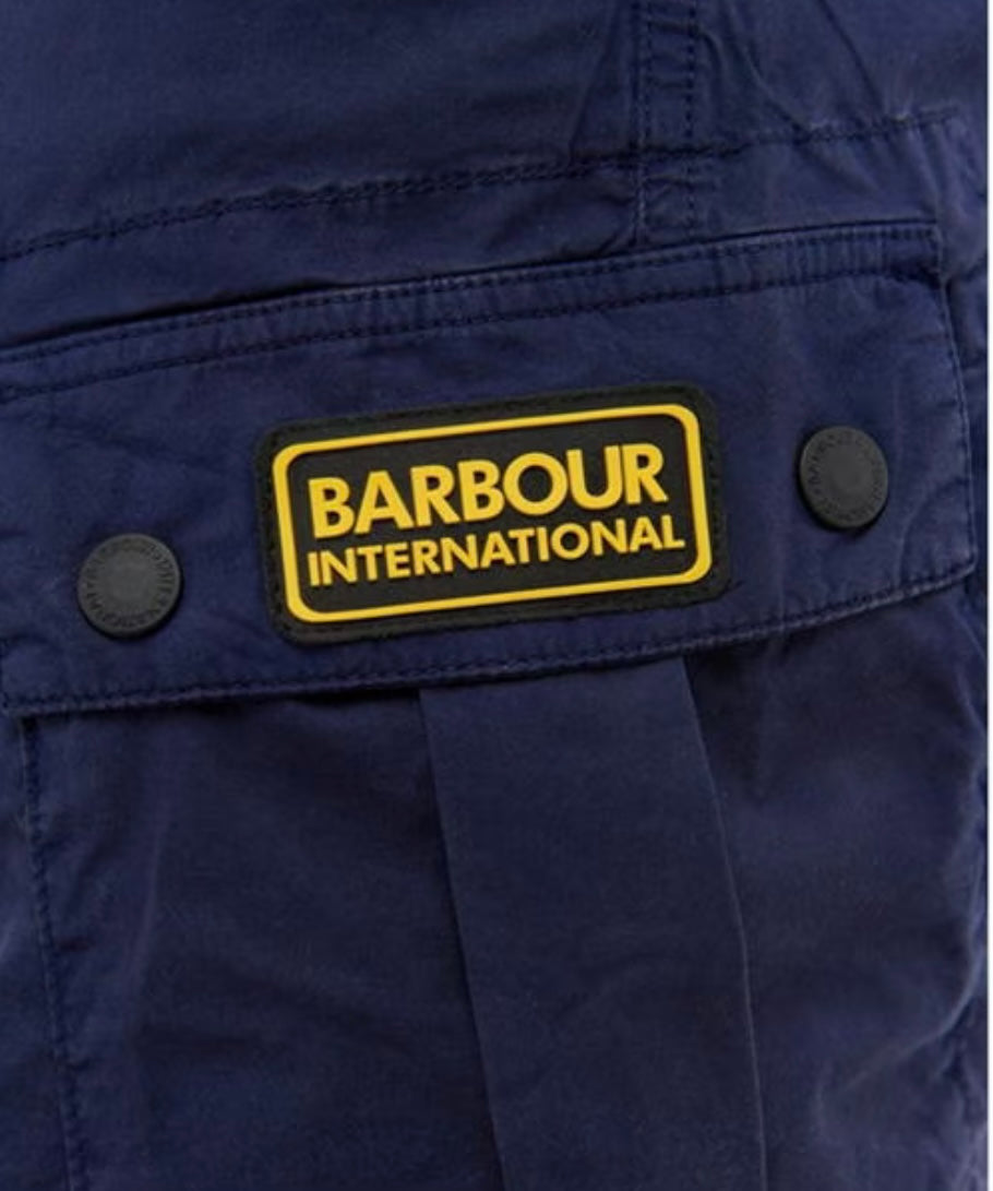 BARBOUR INTERNATIONAL CARGO SHORTS BLUE