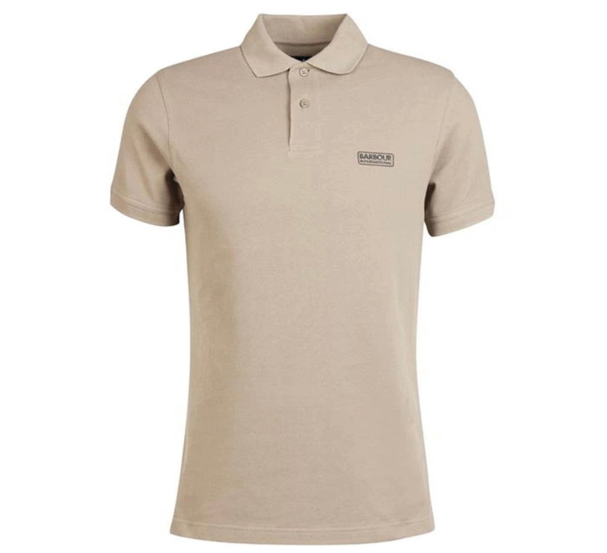 BARBOUR INTERNATIONAL POLO SHIRT BEIGE