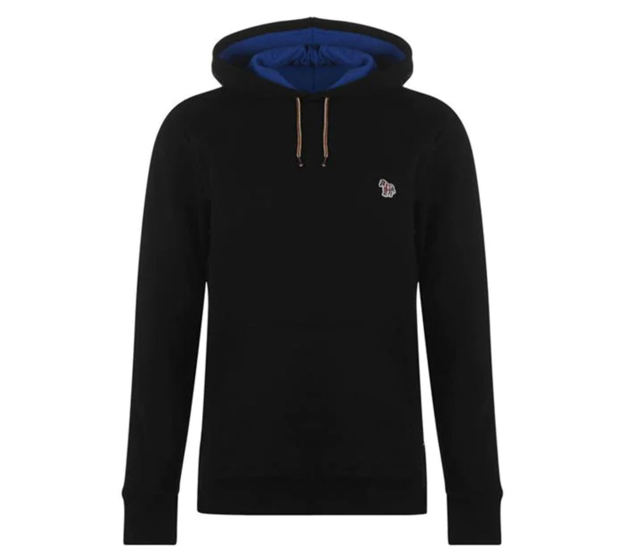 PAUL SMITH EMBROIDERED ZEBRA OTTH HOODIE BLACK