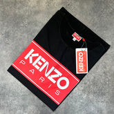 KENZO BOX LOGO T-SHIRT BLACK