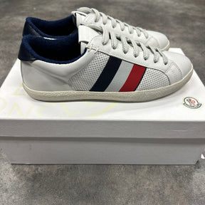 MONCLER LOW TRAINERS WHITE
