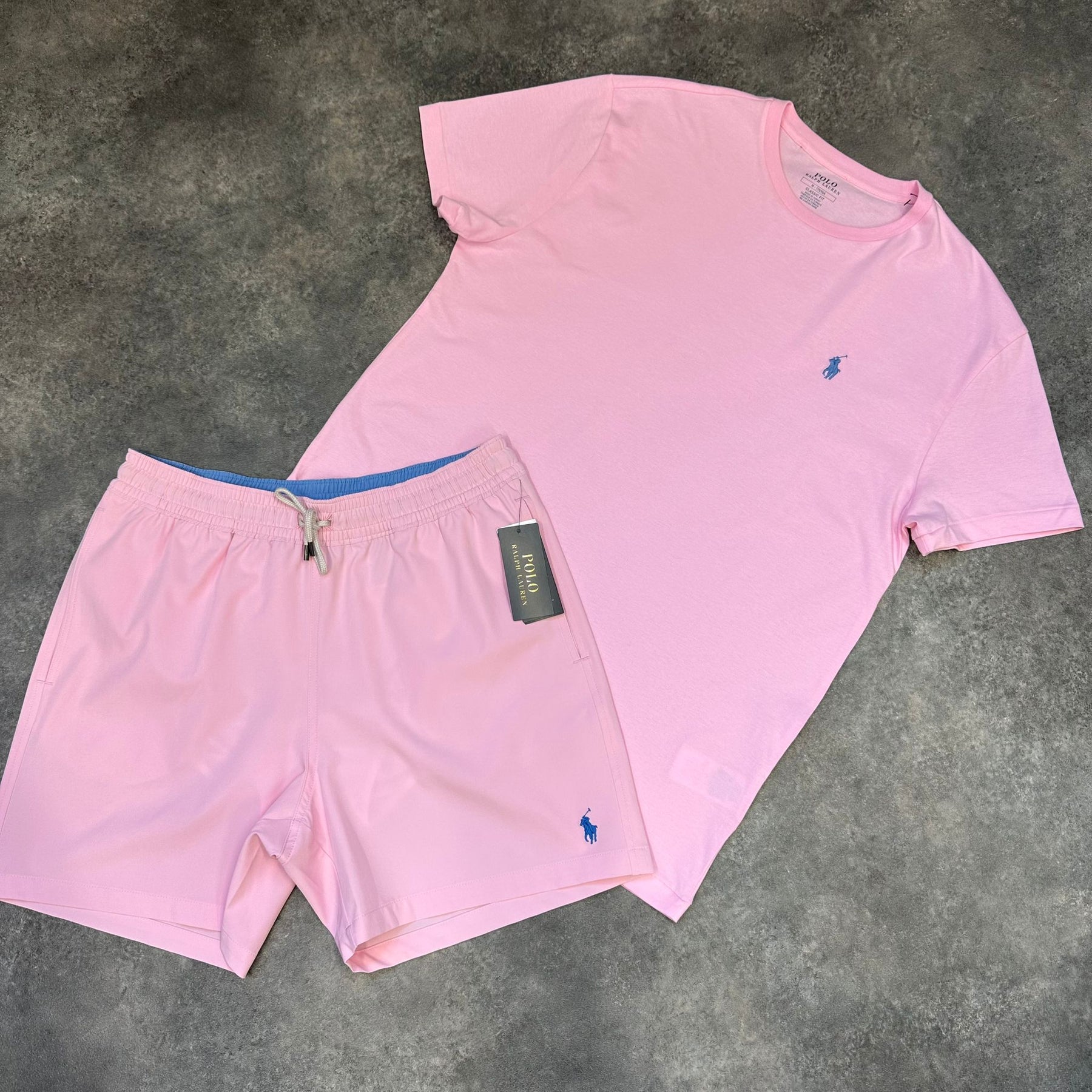 Ralph lauren best sale shorts pink